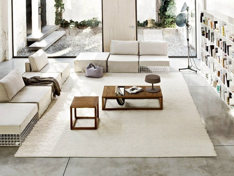 obdĺžnikový konferenčný stolík Dorsoduro od Varashin konferenčný stolík z masívu-obdĺžnikové-časopisy-DORSODURO-Varaschin