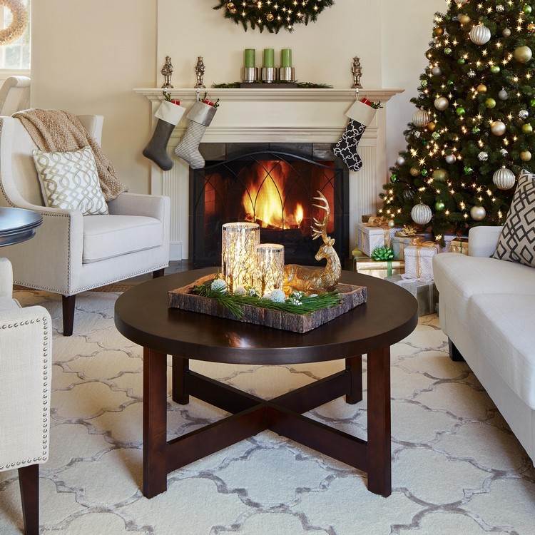 Vianočné dekorácie na konferenčný stolík si sami vyrobíte nápady a pokyny