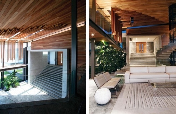moderný dom na interiéri rock saota moderný dom na skale saota-interiérový dizajn