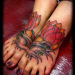 ЦВЕТНИ ТАТУИ №139 - готина версия на картината, която може успешно да се използва за финализиране и нанасяне на цветно перо като татуировка