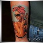 ОЦВЕТЕНИ ТАТУИ №54 - изключителна версия на модела, която може лесно да се използва за обработка и нанасяне като цветна роза за татуировка