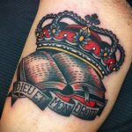 ЦВЕТНИ ТАТУИ # 112 - изключителна версия на модела, който може успешно да се използва за трансформиране и прилагане като цветни татуировки на ръката