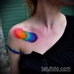 ЦВЕТНИ ТАТУИ №351 - уникална версия на модела, която може лесно да се използва за обработка и нанасяне като цветна роза за татуировка