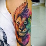 ЦВЕТНИ ТАТУИ # 835 - уникална версия на модела, която може успешно да се използва за преразглеждане и приложение като цветни татуировки