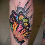 ЦВЕТНИ ТАТУИ # 497 - достойна версия на картината, която може да се използва добре за промяна и нанасяне като цветни татуировки по тялото