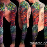COLORED TATTOOS # 21 е готина версия на модела, която може лесно да бъде преработена и приложена като цветна татуировка на гърба