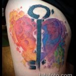 COLORED TATTOOS # 984 е готина версия на модела, която може успешно да се използва за обработка и нанасяне като цветни татуировки по тялото
