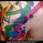 ЦВЕТНИ ТАТУИ # 787 - достойна версия на картината, която може да се използва добре за финализиране и нанасяне на цветна татуировка като тигър