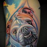 ОЦВЕТЕНИ ТАТУИ №809 - готина версия на картината, която може успешно да се използва за преразглеждане и приложение като татуировка цвят бухал