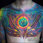 ЦВЕТНИ ТАТУИ # 961 - изключителна версия на модела, който може успешно да се използва за трансформиране и прилагане като цветни татуировки на ръката