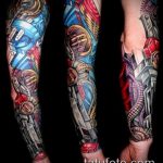 ЦВЕТНИ ТАТУИ # 298 - готина версия на картината, която може успешно да се използва за промяна и приложение като цветни татуировки