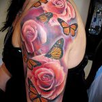 ЦВЕТНИ ТАТУИ # 308 - готина версия на модела, която може успешно да се използва за усъвършенстване и приложение като цветни татуировки на ръката