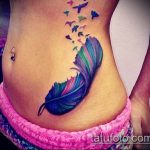 COLORED TATTOOS # 408 е готина версия на модела, която може успешно да се използва за трансформиране и прилагане като цветна татуировка на гърба