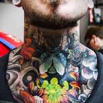 COLORED TATTOOS # 431 е готина версия на модела, която може лесно да се използва за трансформиране и прилагане като татуировка с цветна лисица