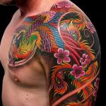 ЦВЕТНИ ТАТУИ # 982 - готина версия на модела, която може успешно да се използва за усъвършенстване и приложение като цветна татуировка на китката