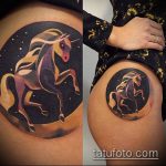 ЦВЕТНИ ТАТУИ №952 - интересна версия на модела, който може да се използва добре за обработка и нанасяне като цветна татуировка на гърба