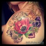 ОЦВЕТЕНИ ТАТУИ # 945 - готина версия на шаблона, която може лесно да се използва за промяна и нанасяне като роза за цветна татуировка