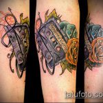 ЦВЕТНИ ТАТУИ # 804 - готина версия на модела, която може да се използва добре за промяна и нанасяне като цветни татуировки по тялото