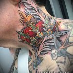 ЦВЕТНИ ТАТУИ # 572 - достойна версия на картината, която може лесно да се използва за промяна и нанасяне като цветни татуировки на гърдите