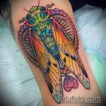 COLORED TATTOOS # 622 - уникална версия на модела, която може успешно да се използва за промяна и приложение като татуировка с цветна лисица