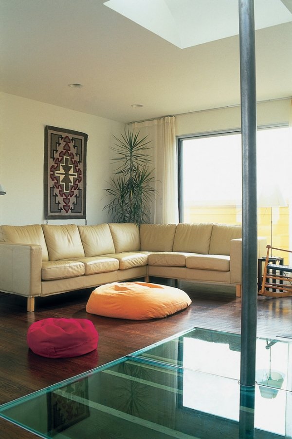 Living concept otvorená-moderná sklenená vložka strešná podlaha laminované bezpečnostné sklo