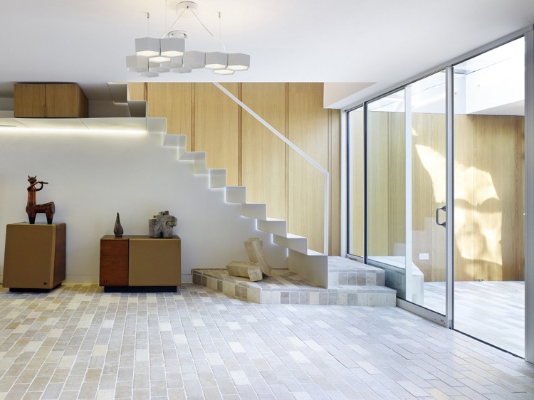 Strecha-záhrada-vytvoriť-zelená-strecha-hala-terasa-posuvné-dvere-sklo