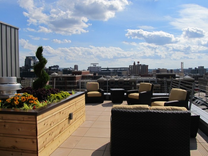 Navrhnite strešnú terasu s neuveriteľným výhľadom Strešná terasa s neuveriteľným výhľadom