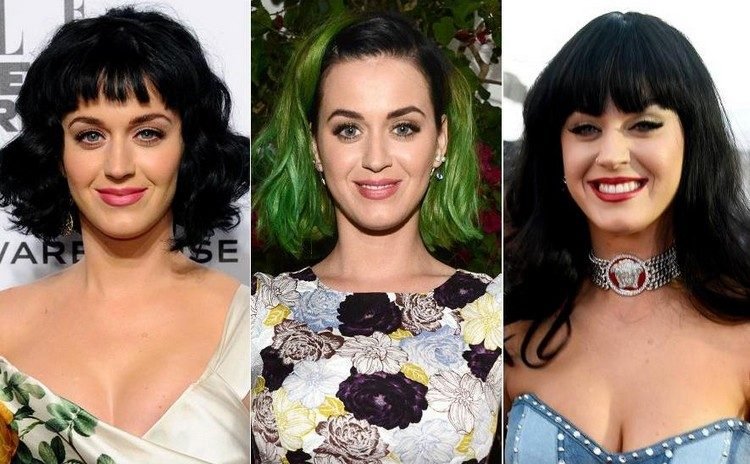 Katy Perry experimentuje so svojim prechodným účesom dámy-prechodné-účesy-po-bob-farbenie-vlasov-predlžovanie-katy-perry