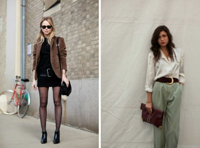 Košeľa a maxi nohavice-krátke šaty-s opaskom