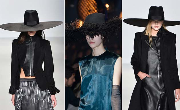 Dámska čiapka trendy trendy doplnky široké kovbojské filmy Doplnky módnych trendov široko inšpirované kovbojskými filmami