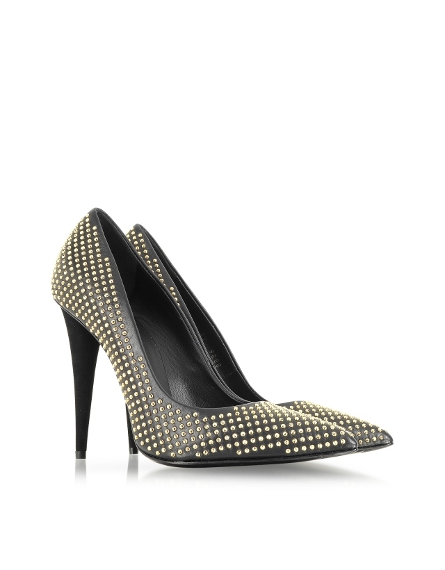 lodičky čierne kožené hroty zlaté zlaté nity lodičky-čierna-koža-tvar-hrotu-zlaté-malé-nity