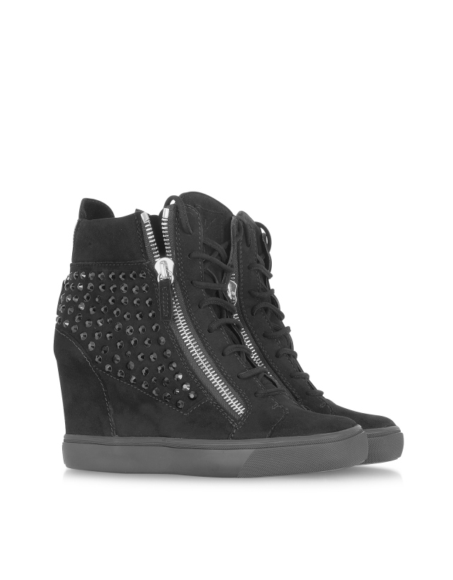 giuseppe-zanotti-2014-klinové tenisky-čierny na zips