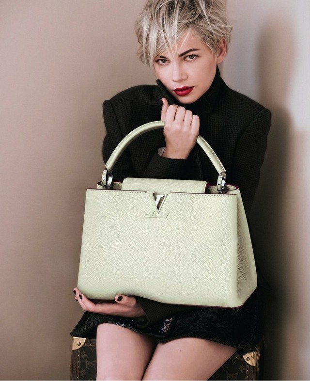 biela kabelka na jesennú zimu Louis Vuitton Kabelka Louis Vuiton vo farbe škrupiny