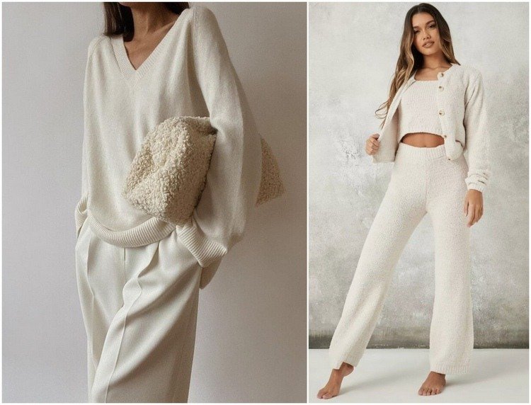 Athflow outfit v módnom trende tašiek z ekru a jahňacej kože 2021