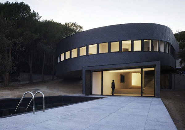 špirálový dizajn od Subarquitectura špirálovitý dizajn domu od Subarquitectura