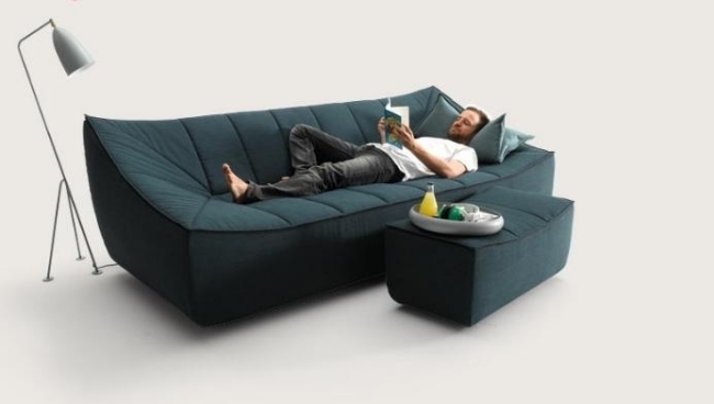 mäkký výplň, dizajn nábytku do obývačky, bahir, od Jörga Bonera