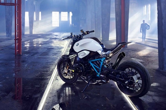 Aerodynamický profil v lesklej bielej farbe - klinovitá silueta bmw-koncept-obraz-s-ľudskou-stránkou