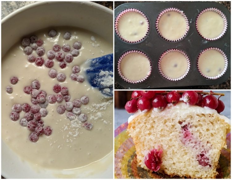 Pečte jednoduché ríbezľové muffiny