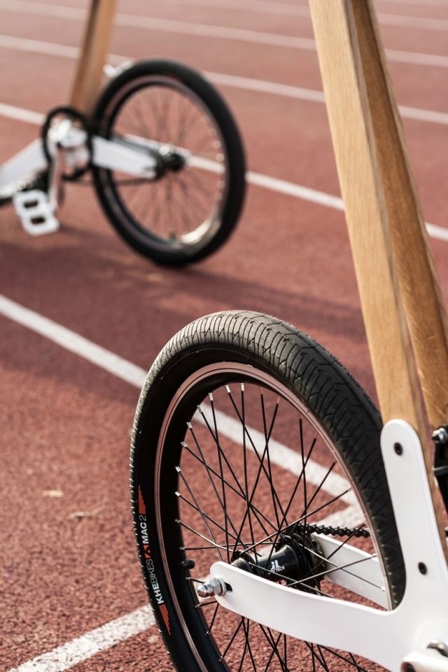 kúpiť bicykel ušetriť miesto malý kompaktný pedál polovica bicykla šetrí miesto malý kompaktný pedál