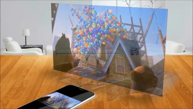 iphone 6 realizuje myšlienku hologramov Hi -tech doplnok hologramu na iphone 6