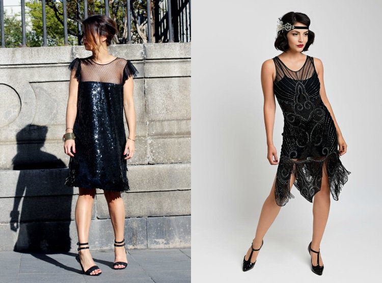 malé čierne silvestrovské 20. flitre