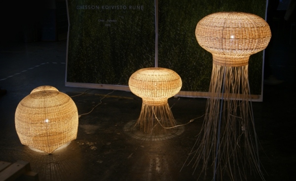 Pletené lampy-na zavesenie stojacej lampy-Made In Mimbre-Collection Claesson-Koivisto-Rune Pletené svetlá-na zavesenie stojacej lampy-vyrobené v kolekcii Mimbre