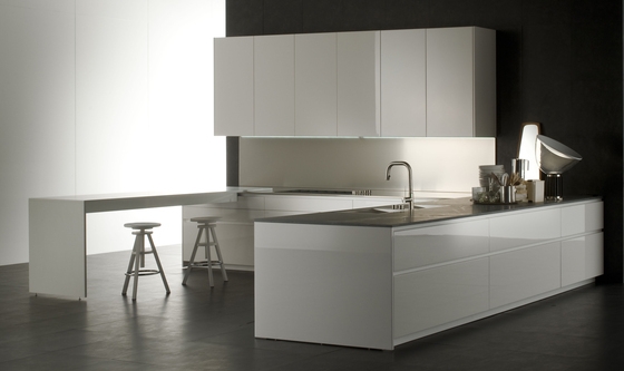 biely luxusný dizajn kuchyne- Xila od Boffi biely moderný dizajn kuchyne- Xila od Boffi