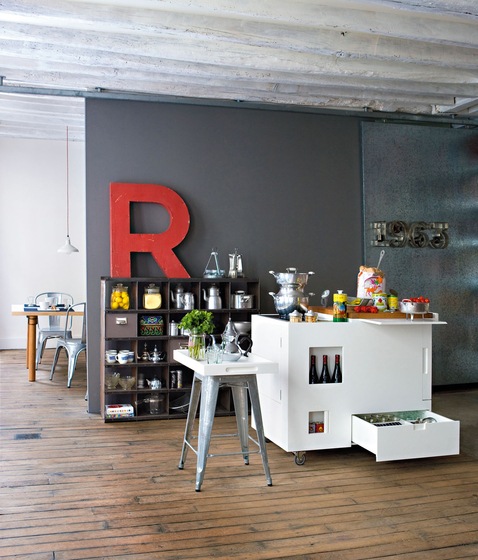 Mini kuchyňa od Boffi Návrh mini kuchyne od Boffiho