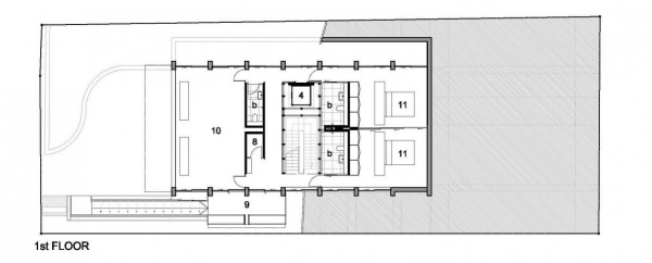 moderný dom nicholas horí prvé poschodie