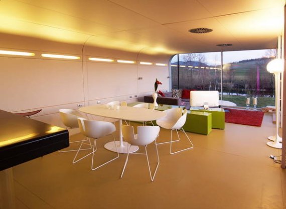 Vstavané nástenné svetlá Nomadhome Vstavaný moderný montovaný dom Nomadhome