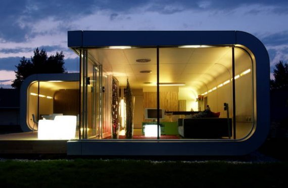 sklenené okno mobilného montovaného domu Nomadhome mobilný montovaný dom sklenené okná