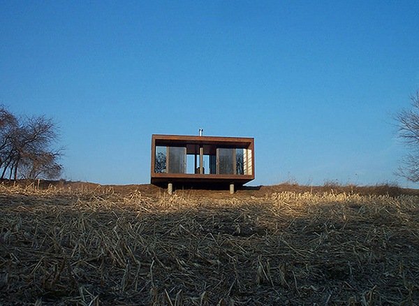 moderný montovaný dom Alchemy Architects malý dom moderné montované domy Alchemy Architects malý dom