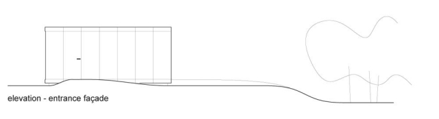 Zrkadlo domu odrážajúce fasádu-Johan Selbing