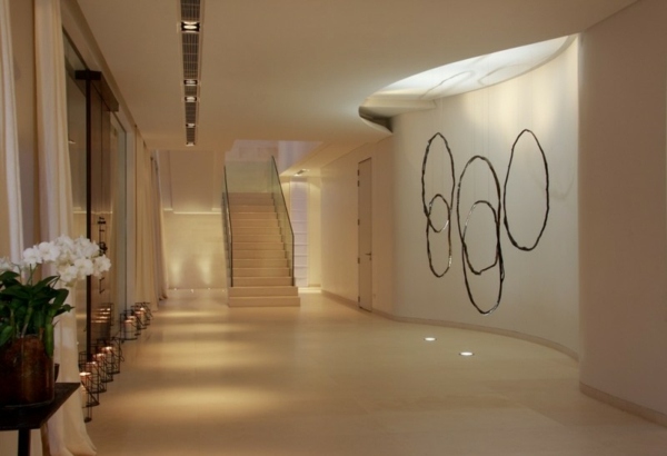 exotický dizajn domu - dekorácia na stenu